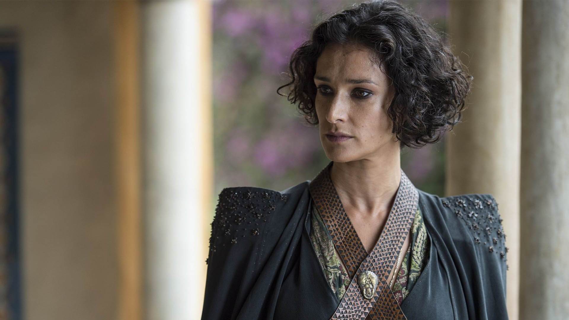 ایندیرا وارما در نقش الاریا سند در سریال Game of Thrones