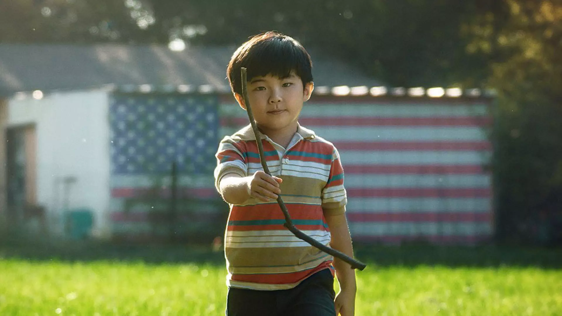 آلن کیم در نقش دیوید کودک هفت ساله با قلبی ضعیف در فیلم Minari