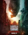 گودزیلا در مقابل کینگ کونگ در داخل شهر در پوستر جدید فیلم Godzilla vs. Kong