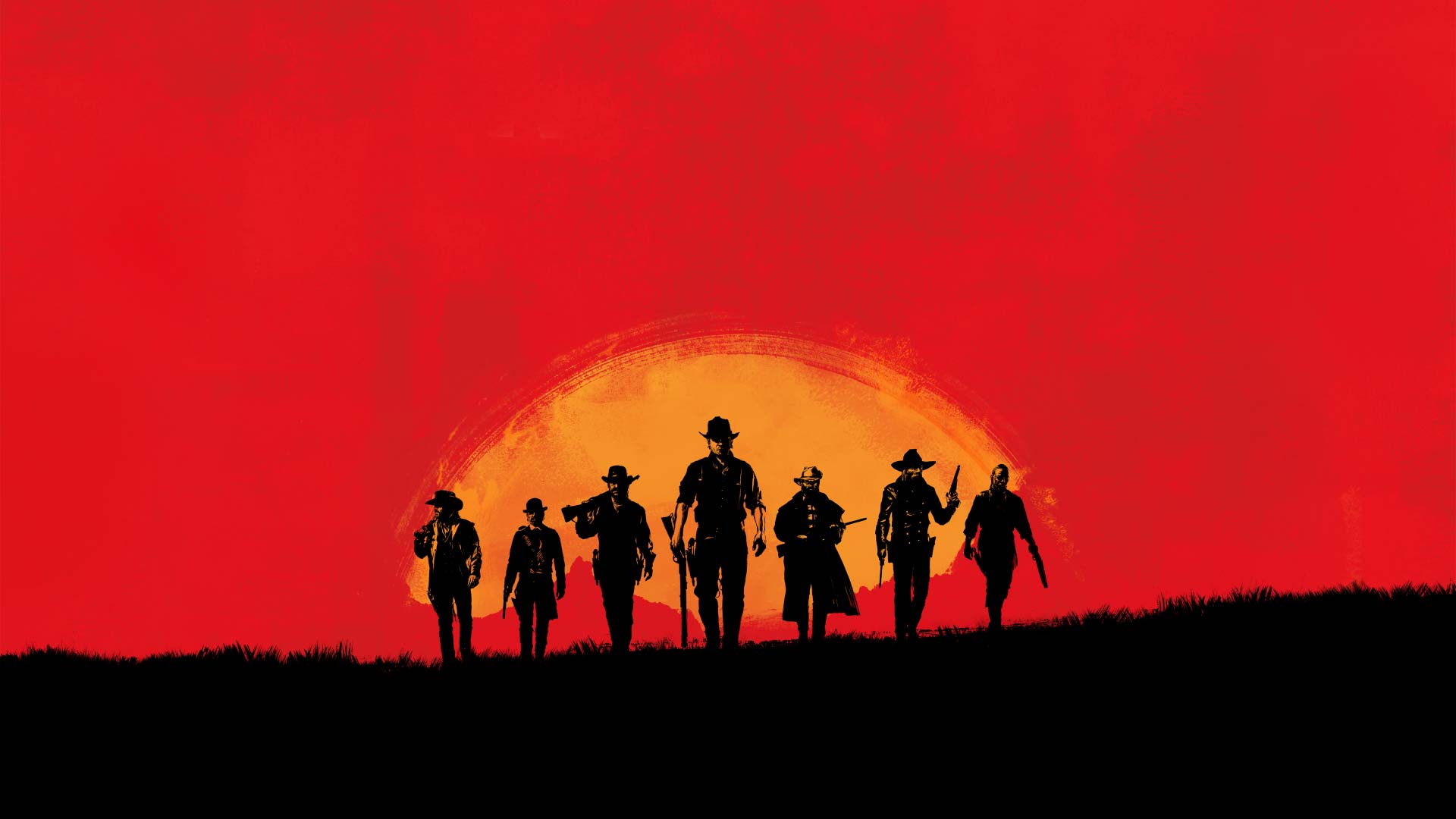 اعضای گروه داچ در بازی Red Dead Redemption 2