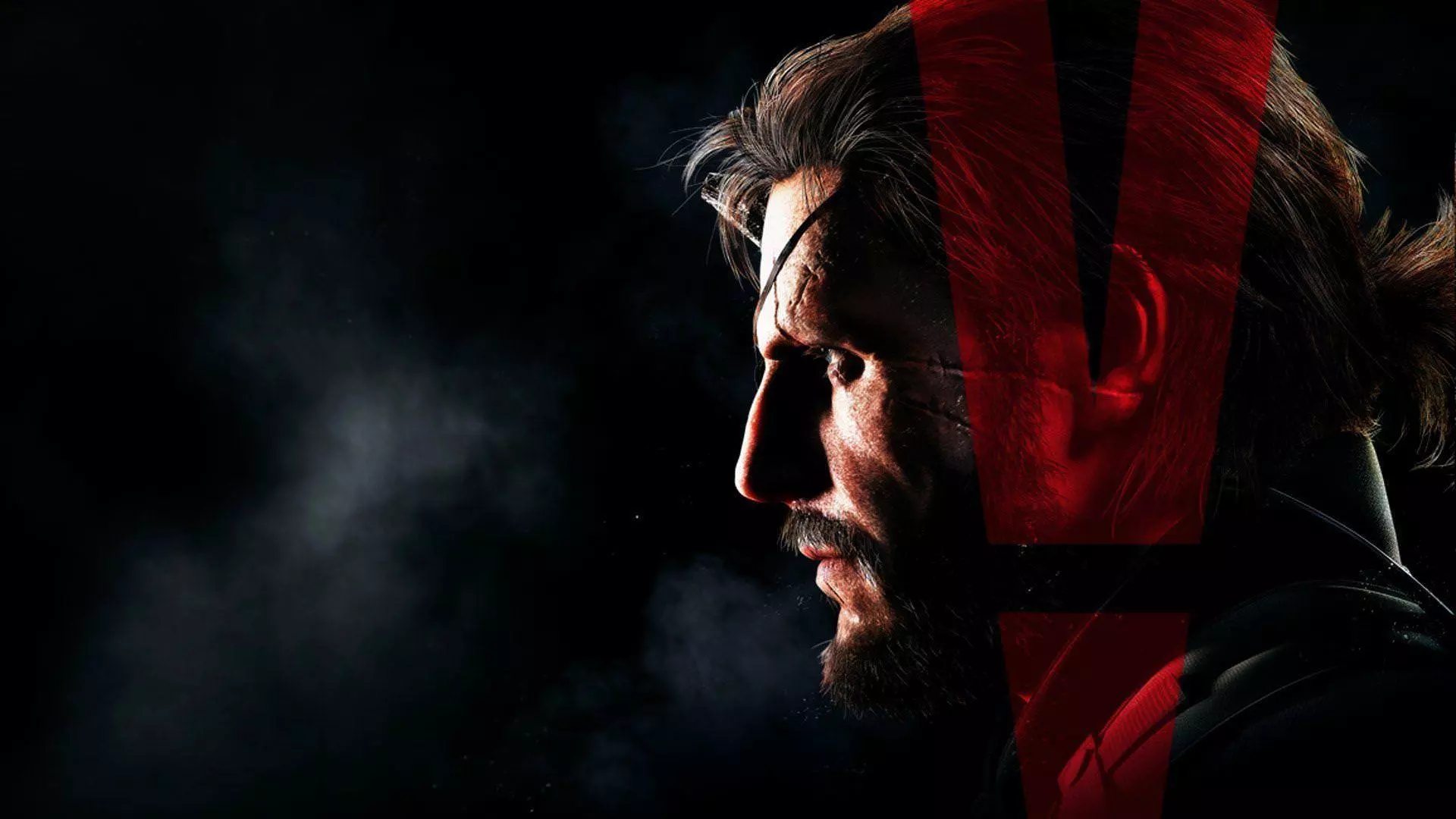 Snake and game logo Metal Gear Solid V: The Phantom Pain