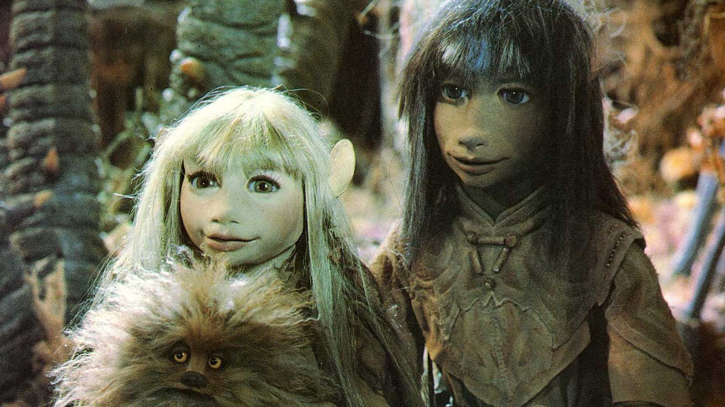 عروسک های زیبا و خاص فیلم The Dark Crystal (بلور تاریک) با موهای رنگارنگ