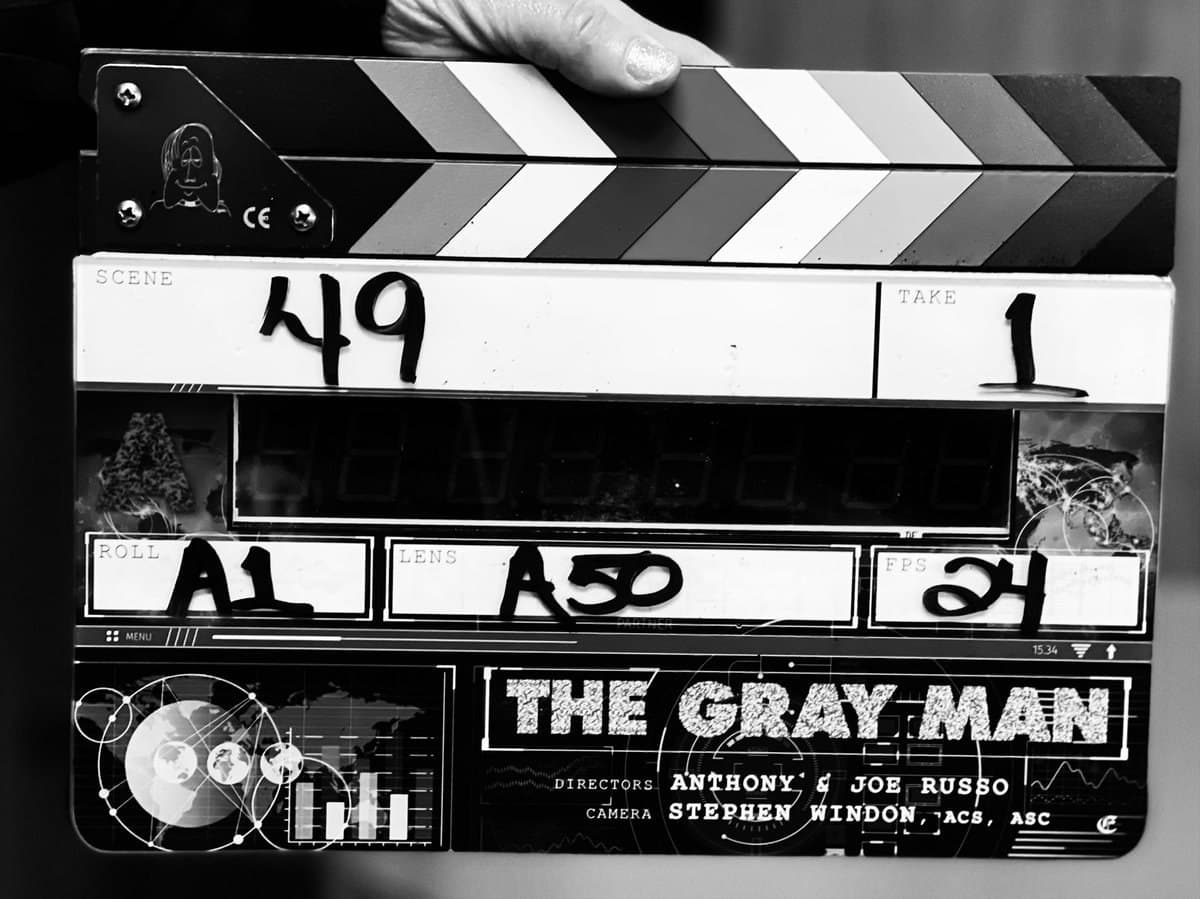 کلاکت اولین روز فیلمبرداری فیلم The Gray Man شبکه نتفلیکس به کارگردانی برادران روسو