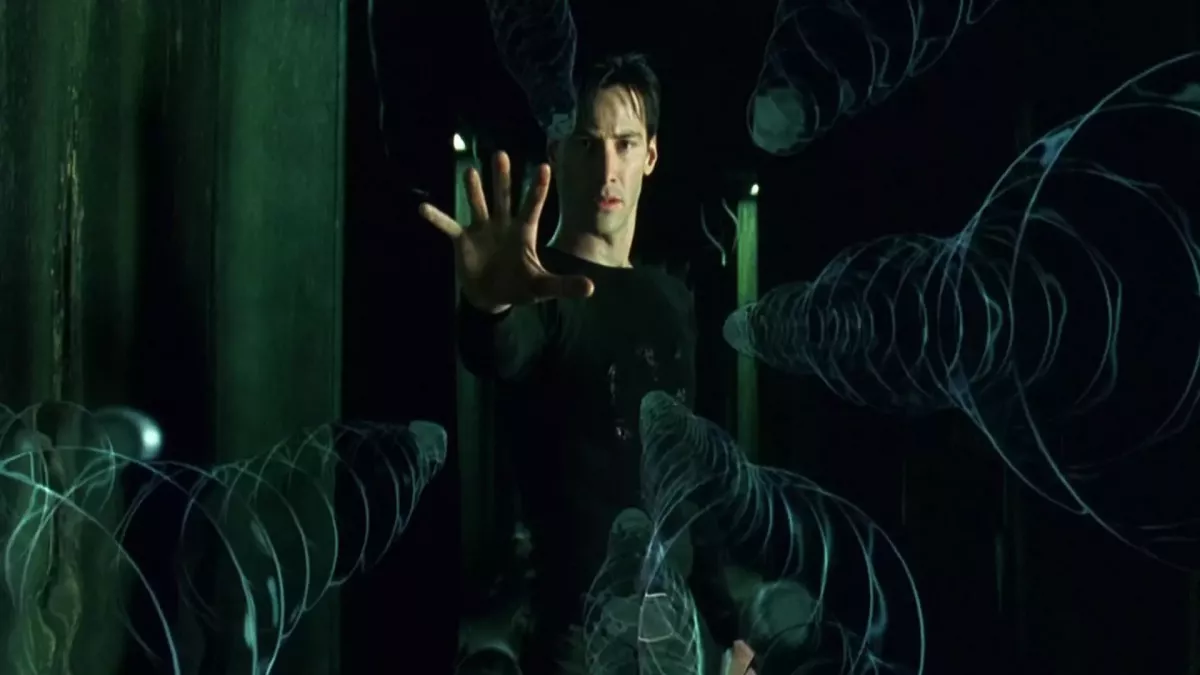 ایفای نقش کیانو ریوز در فیلم the matrix