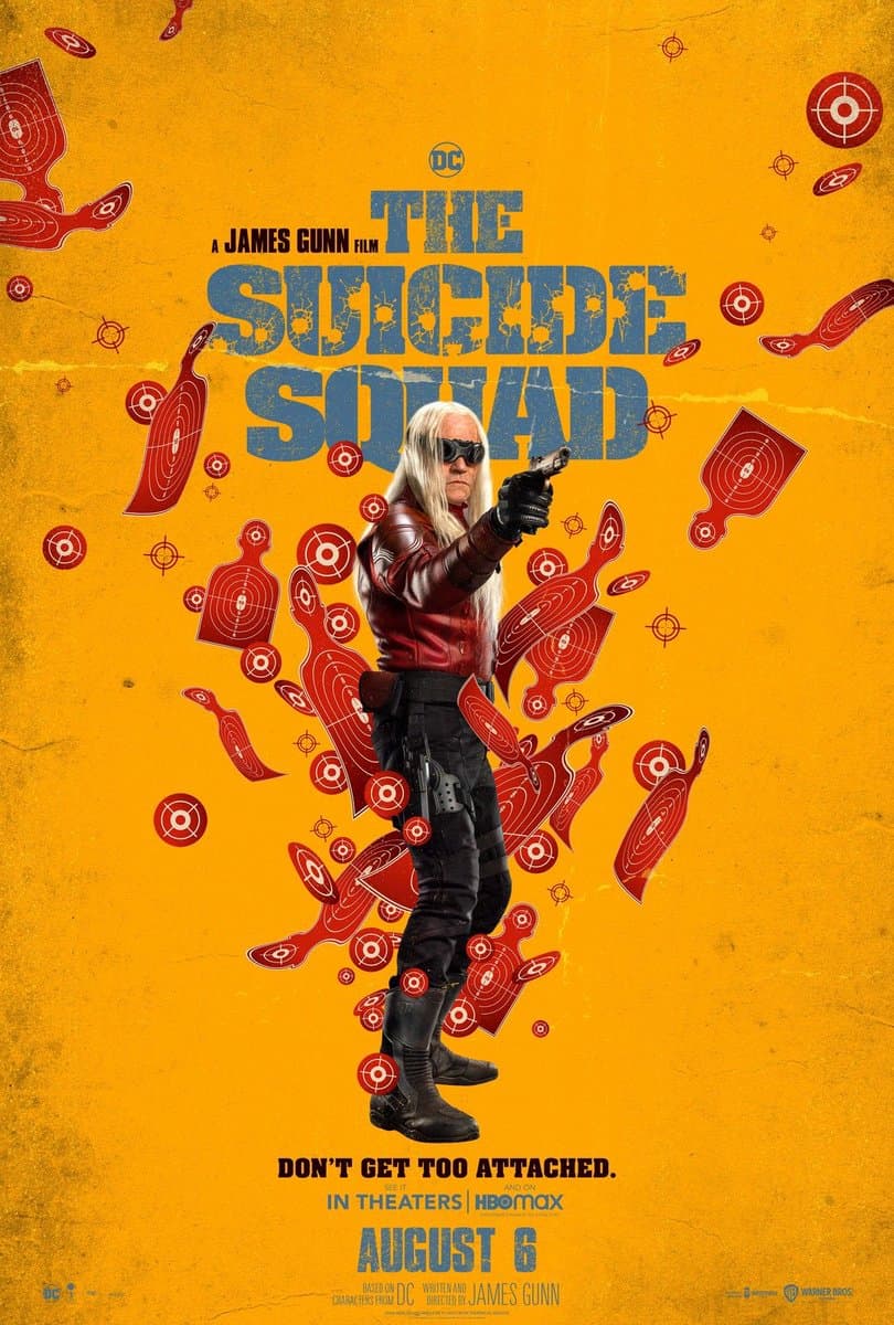 مایکل روکر در نقش ساوانت در پوستر شخصیت فیلم The Suicide Squad