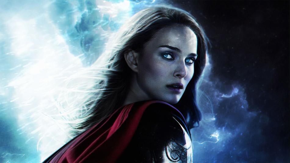 ناتالی پورتمن در نقش جین فاستر در ظاهر ثور مونث در فن آرت فیلم Thor: Love and Thunder