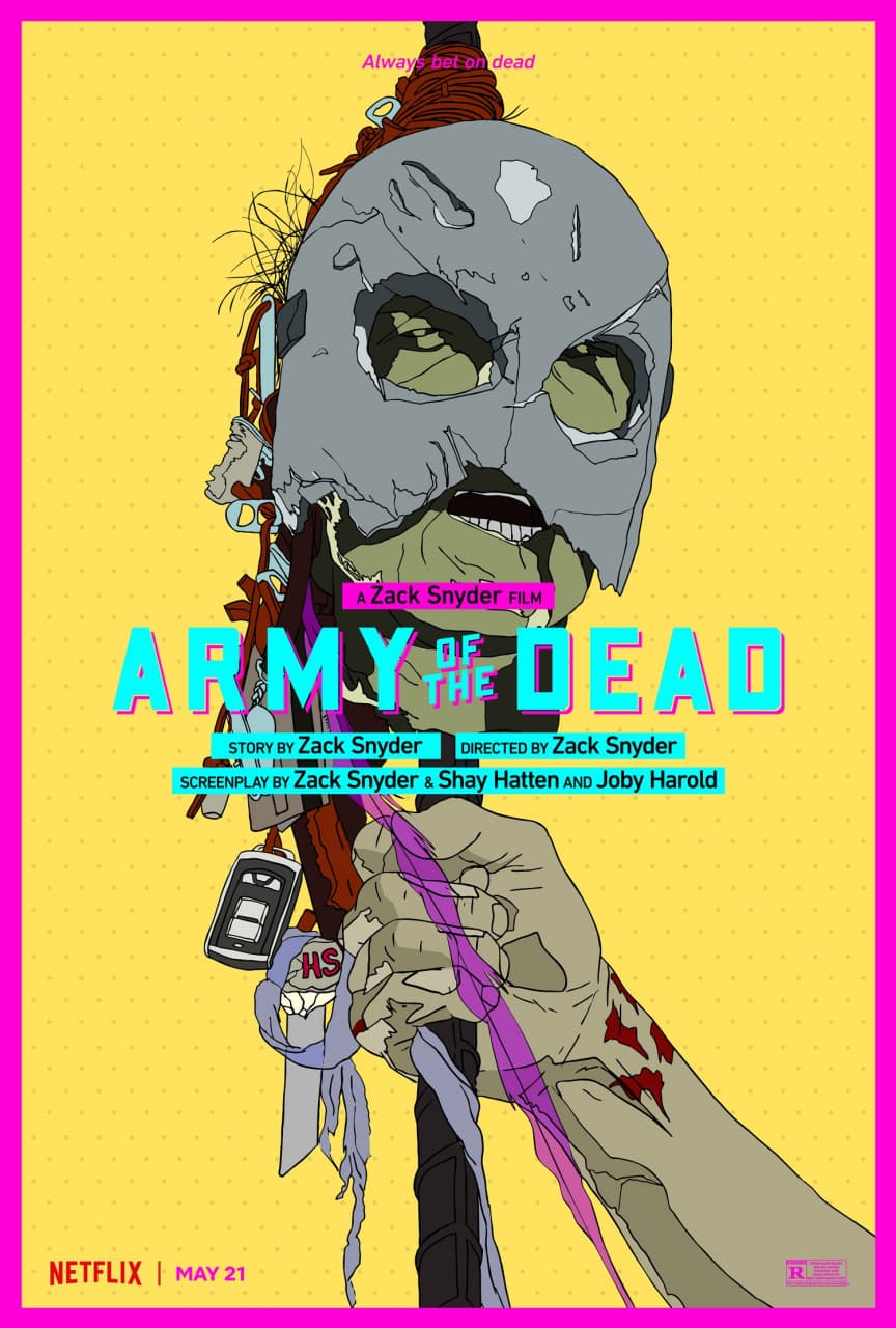 جمجمه زامبی در پوستر جدید فیلم Army of the Dead