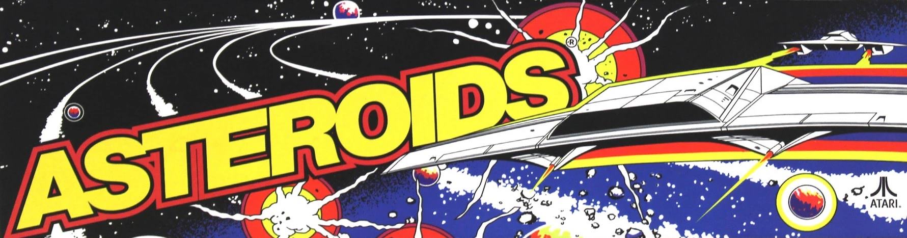 لوگوی بازی Asteroids