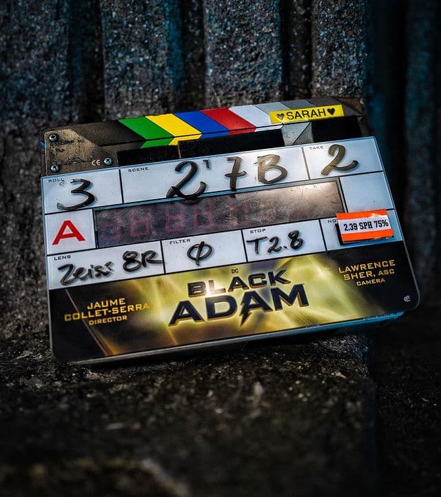 کلاکت فیلمبرداری اولین روز تولید فیلم Black Adam