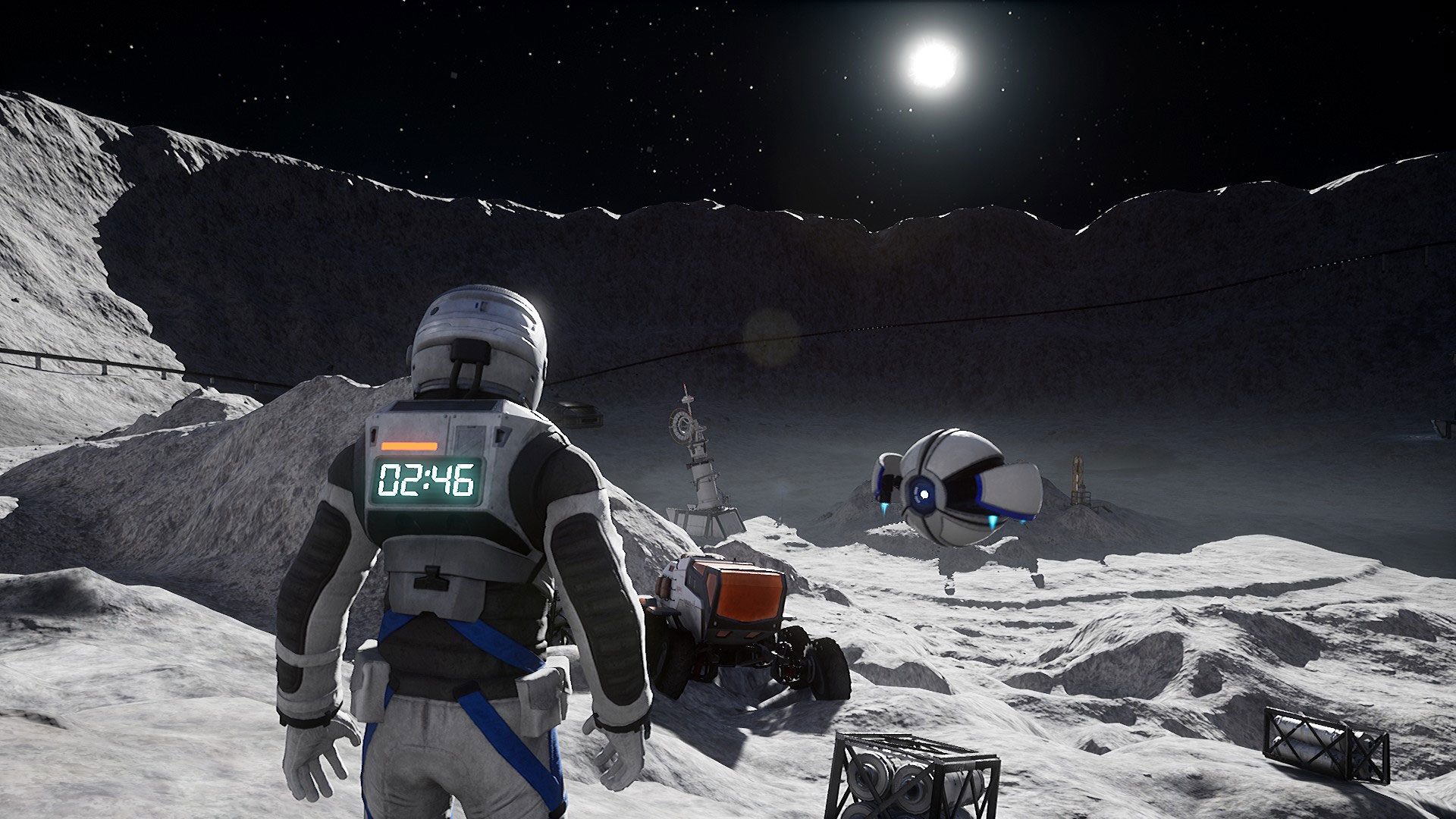 فضانورد در بازی Deliver Us The Moon