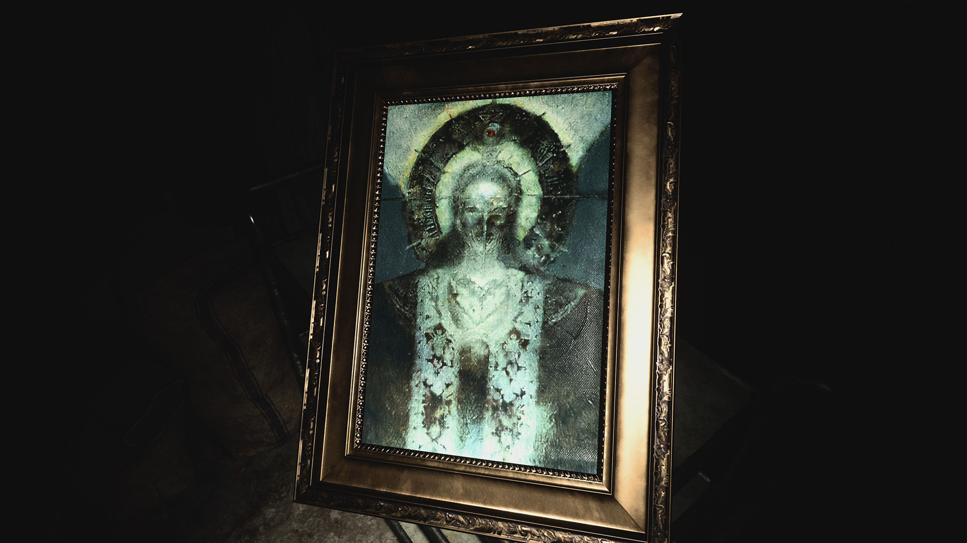 قاب عکس مادر میراندا در بازی Resident Evil Village
