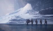 پنج در حال قدم زدن در محیط سرد بازی Odin: Valhalla Rising