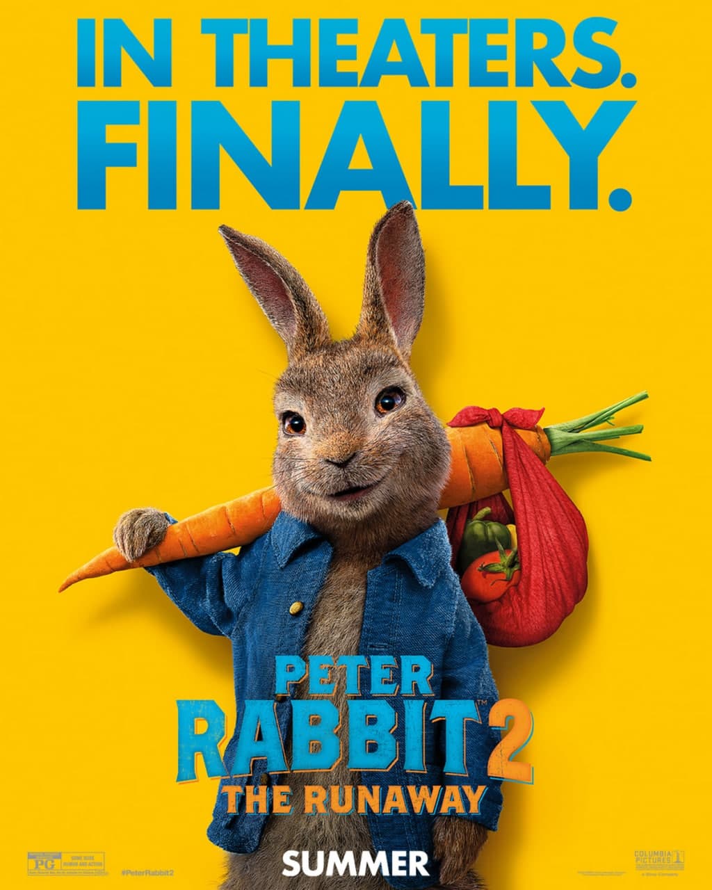 پوستر جدید فیلم Peter Rabbit 2: The Runaway