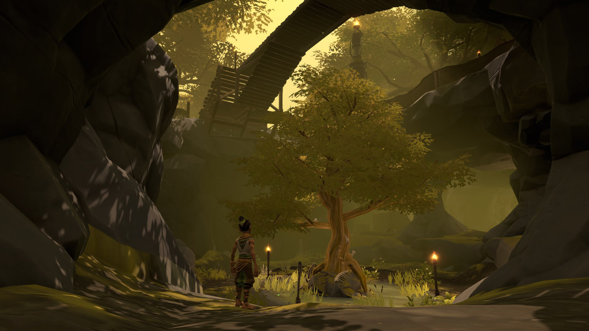 تصویری از محیط بازی Pine