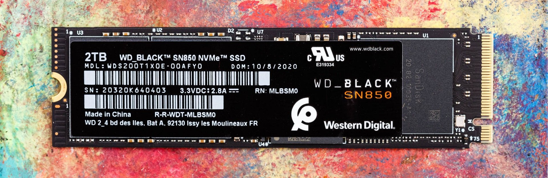 SSD ساخت وسترن دیجیتال با مدل SN850 و سری سیاه یا Black
