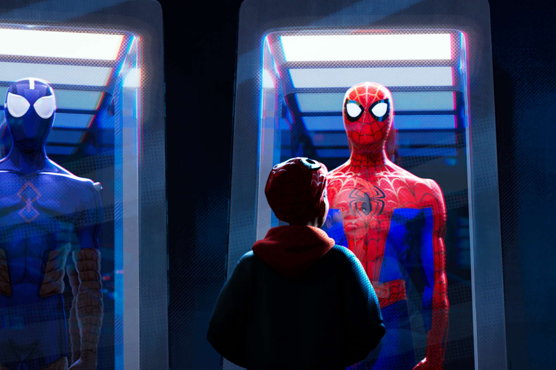 سکانسی از انیمیشن Spider-Man: Into the Spider-Verse