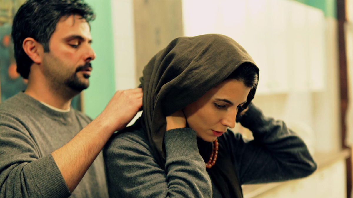 لیلا حاتمی و علی مصفا در فیلم پله‌ی آخر