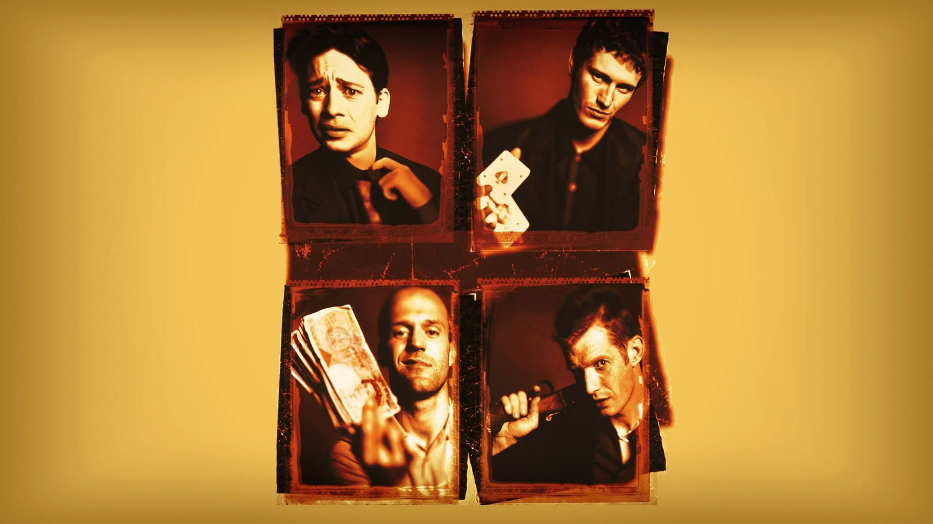 پوستر فیلم Lock, Stock And Two Smoking Barrels با ایفای نقش جیسون استاتهام