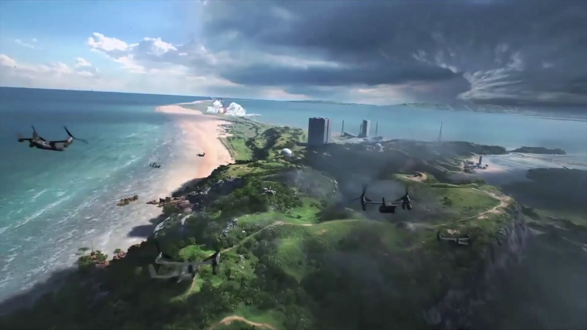 جزیره طوفانی در بازی Battlefield 6