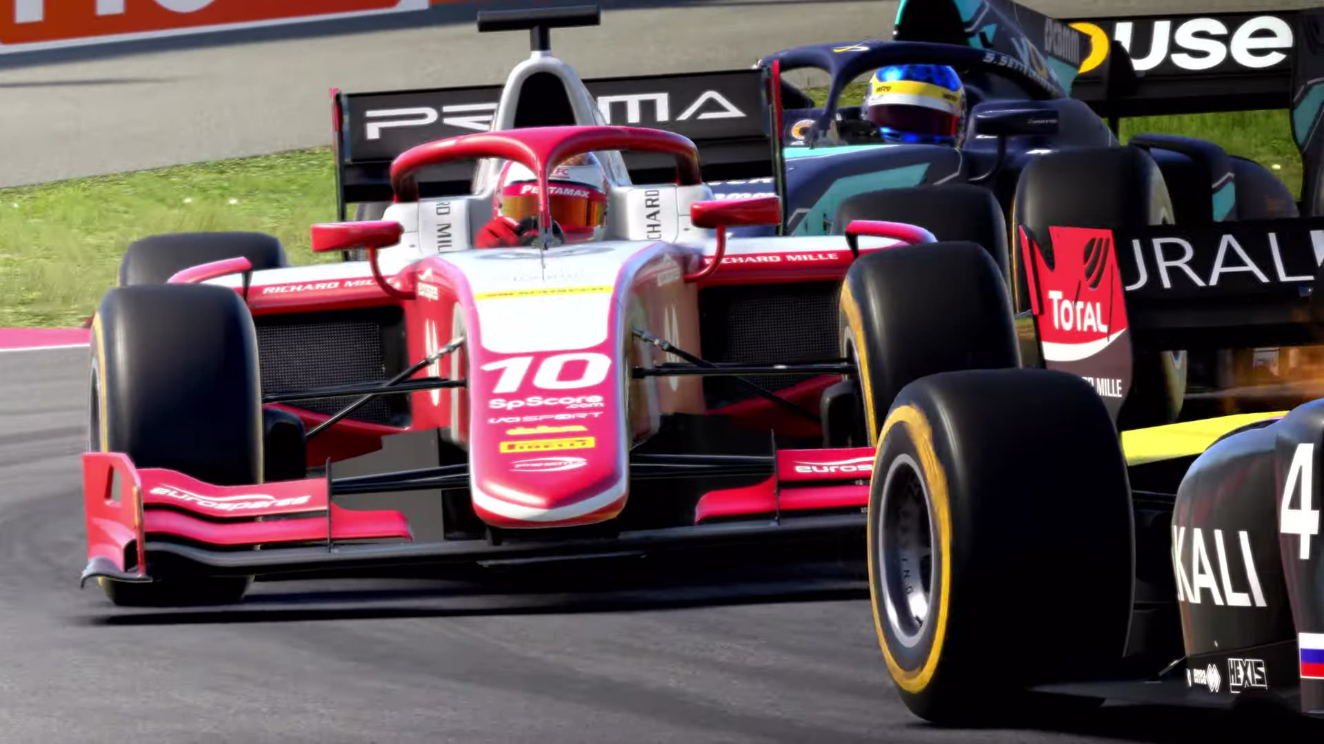 مسابقه ماشین‌های فرمول یک در مجموعه بازی F1