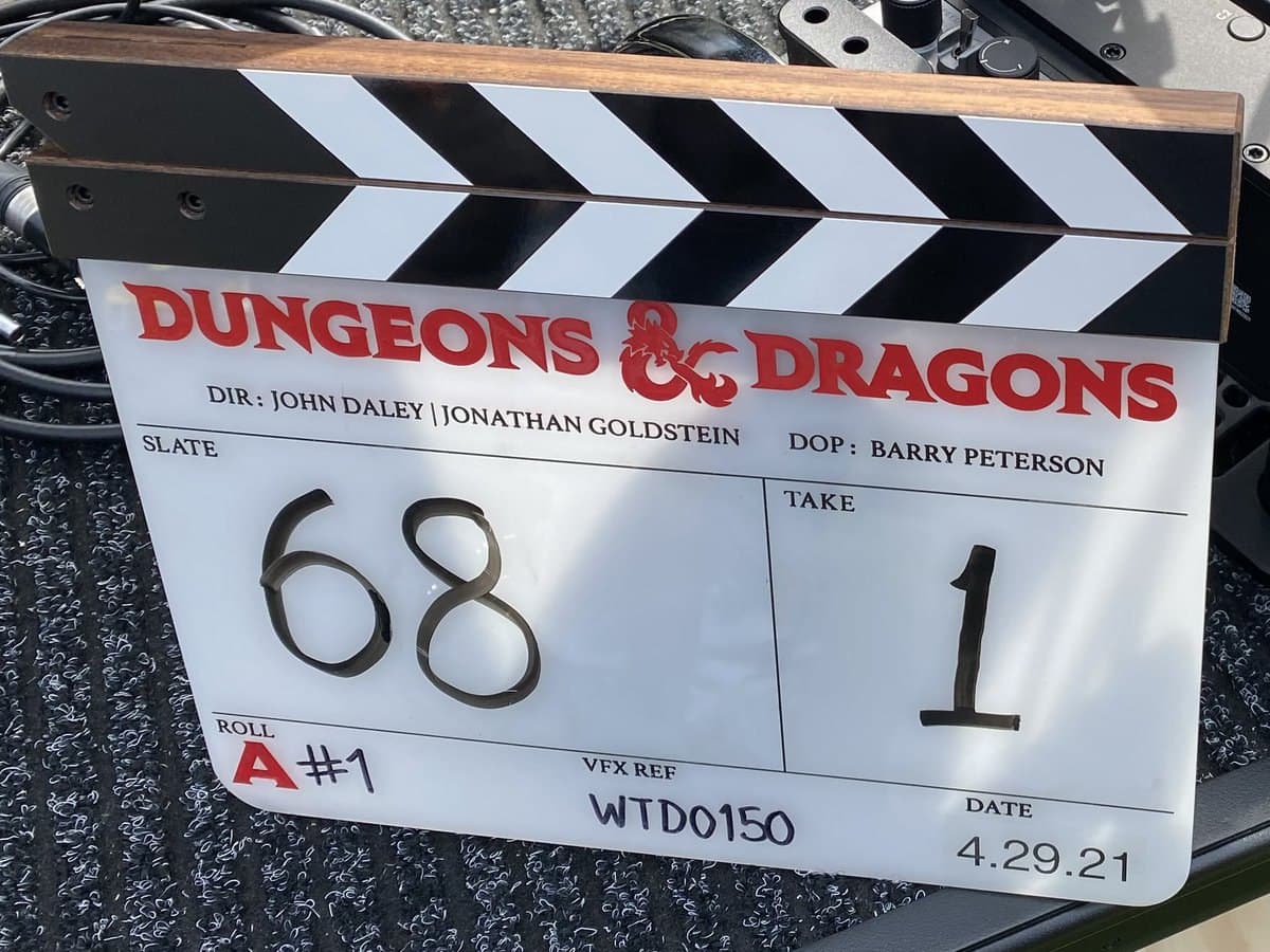 اولین روز فیلمبرداری فیلم Dungeons and Dragons