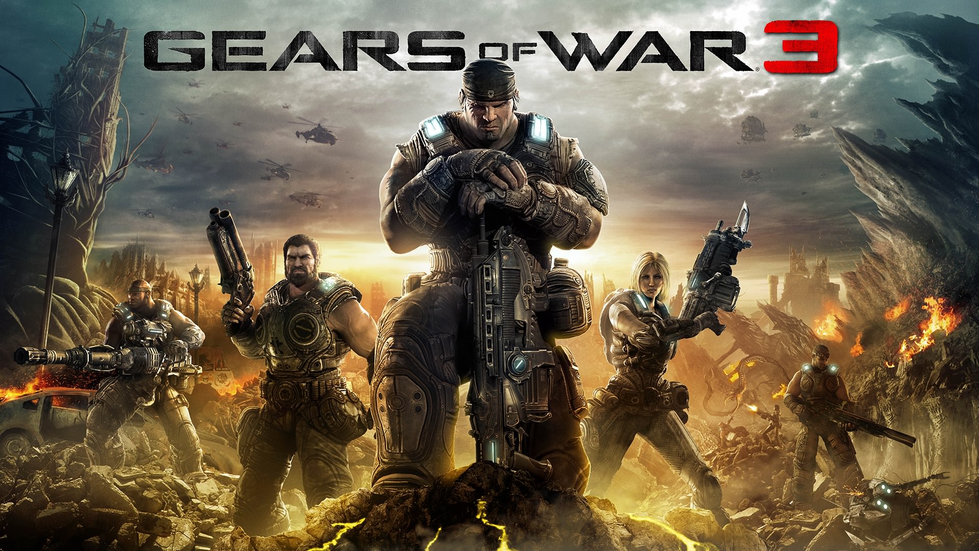 امکان تجربه‌ بازی Gears of Wars 3 روی پلی استیشن 3