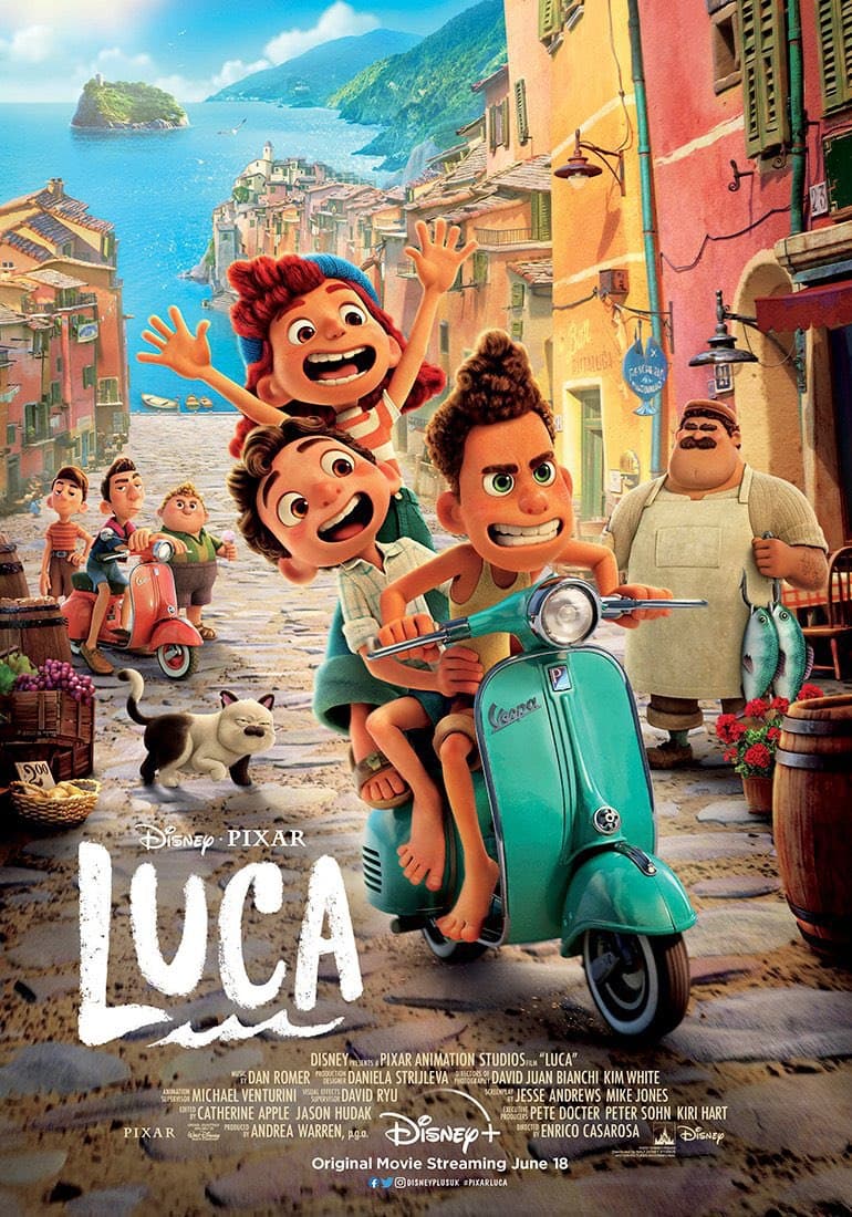 پوستر بین المللی انیمیشن Luca / انیمیشن لوکا