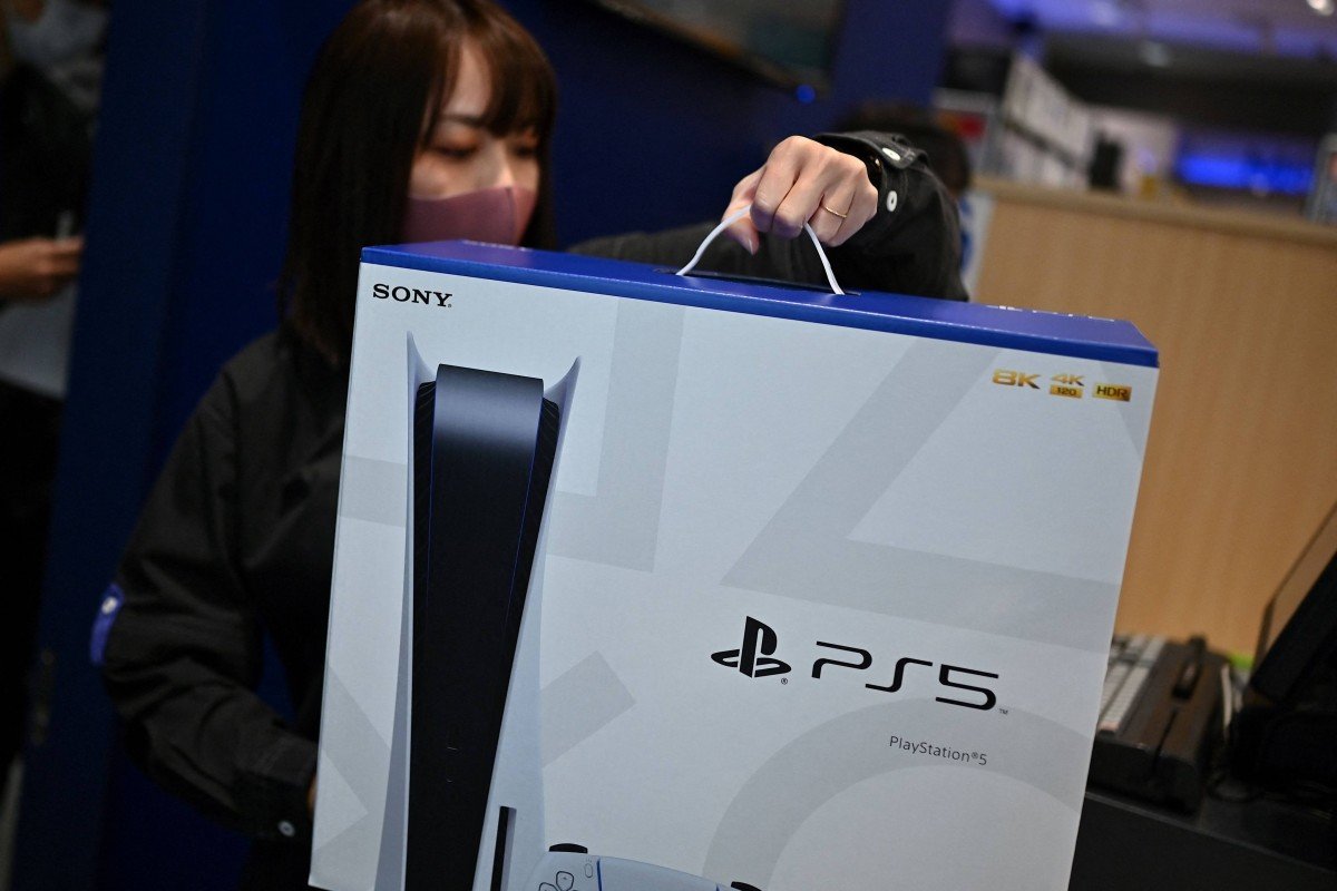 فروش کنسول های PS5 در ژاپن
