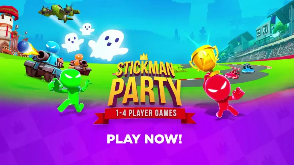 بازی اندروید Stickman Party