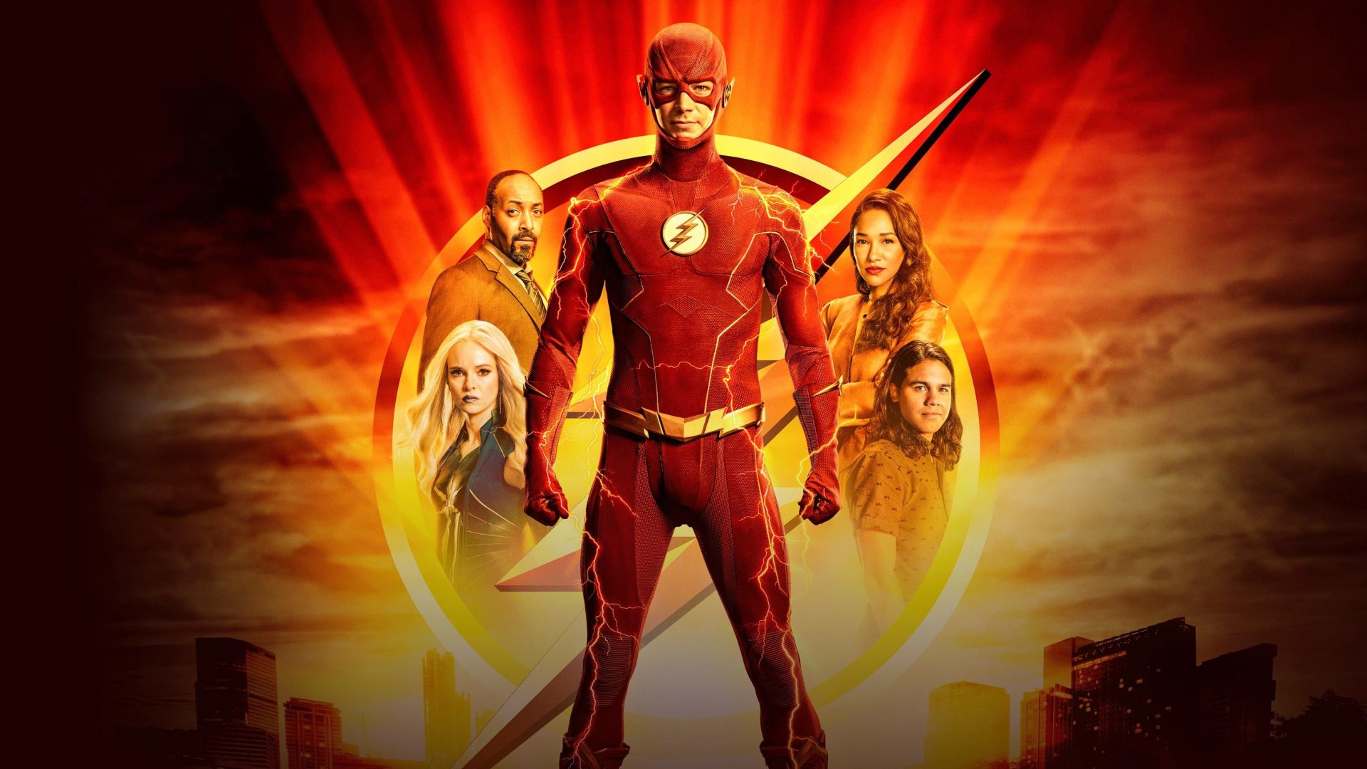 پوستر فصل هفتم سریال The Flash