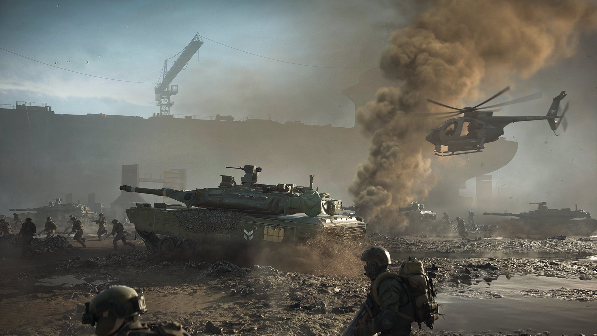 تصاویر  رسمی فاش شده از Battlefield 2042