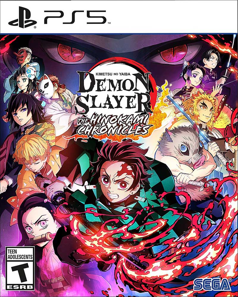 باکس آرت نسخه پلی استیشن 5 بازی بازی Demon Slayer: Kimetsu no Yaiba - The Hinokami Chronicles