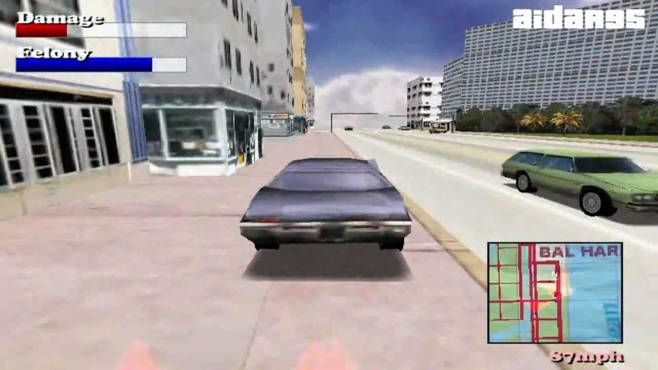 رانندگی در شهر در بازی Driver