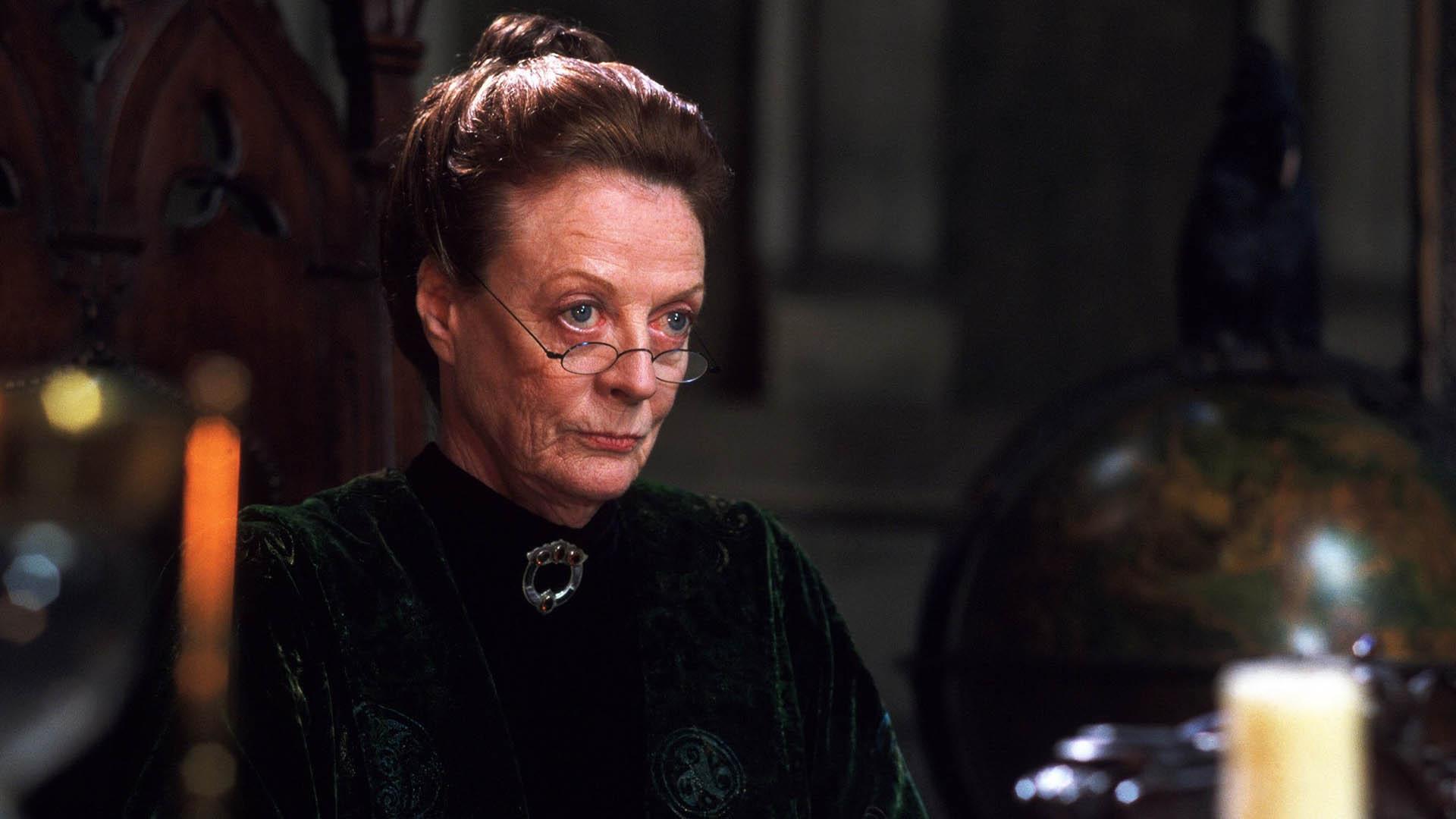 مارگارت اسمیت بازیگر نقش پروفسور مک‌گونگال در مجموعه سینمایی Harry Potter