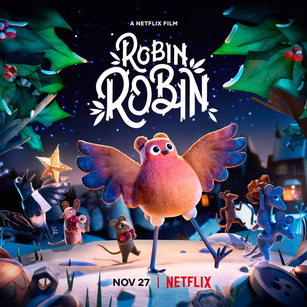 اولین پوستر انیمیشن Robin Robin