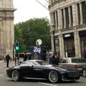 ماشین بروس وین با نام Vision Mercedes-Maybach 6 در پشت صحنه فیلمبرداری فیلم The Flash