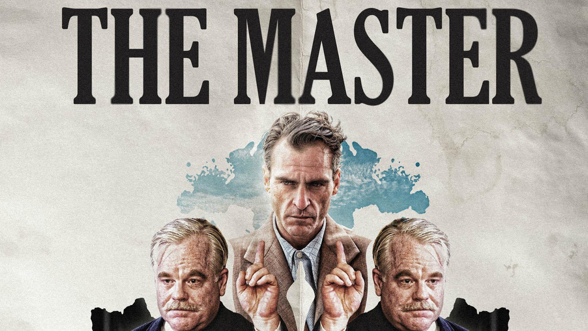 پوستر فیلم The Master با ایفای نقش واکین فینیکس و فیلیپ هافمن