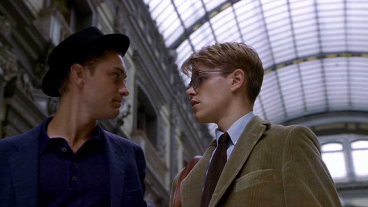 گفت و گوی مت دیمون و جود لا در فیلم The Talented Mr. Ripley داخل ایستگاه