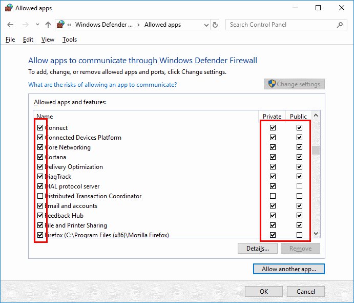 تنظیمات ویندوز دیفندر در ویندوز 10 برای دسترسی یا مسدود کردن برنامه ها و بازی‌ها