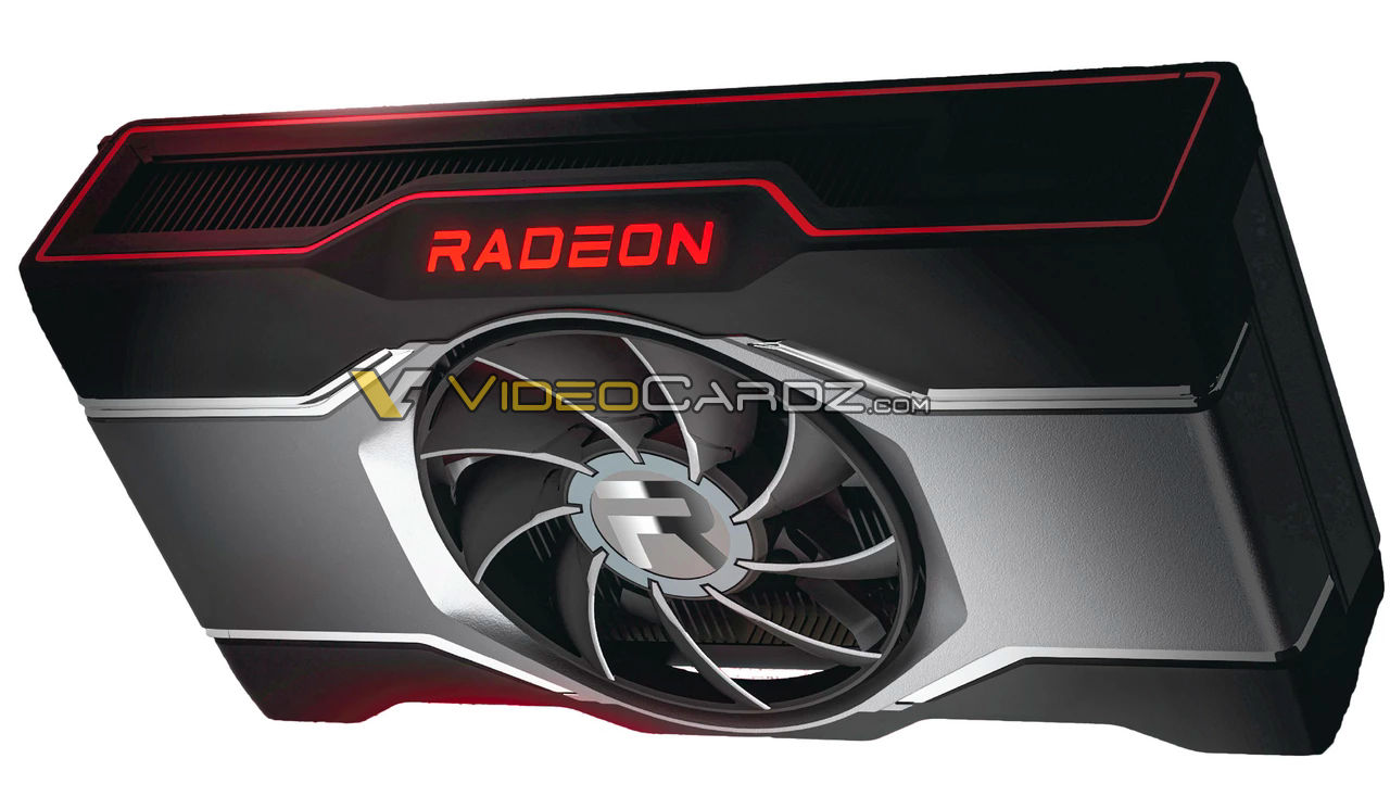 تصویر فاش شده از کارت گرافیک AMD Radeon RX 6600 XT