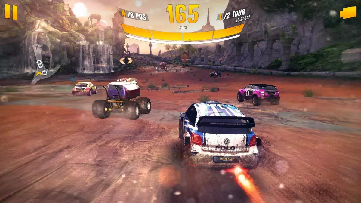 بازی اندروید Asphalt Xtreme: Rally Racing