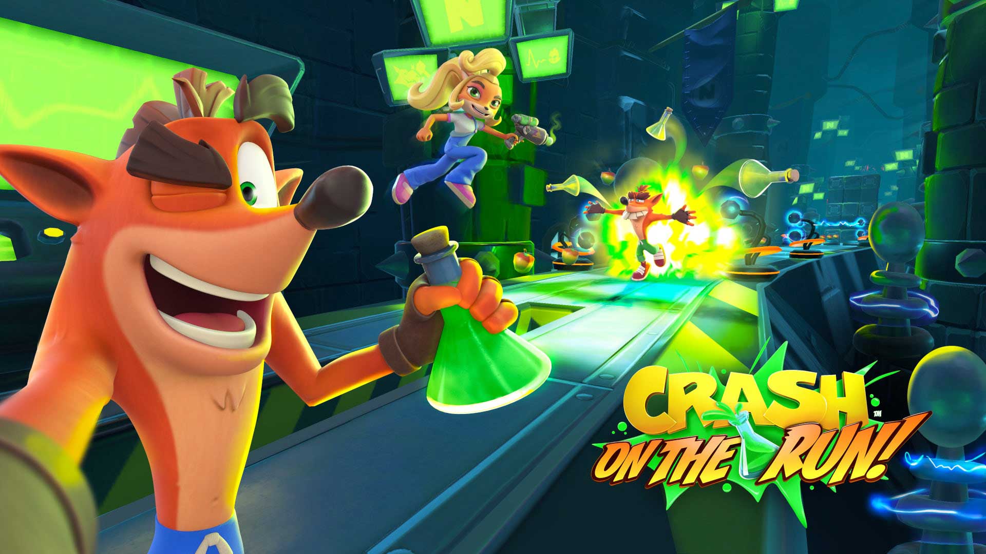 کاور بازی !Crash Bandicoot: On the Run