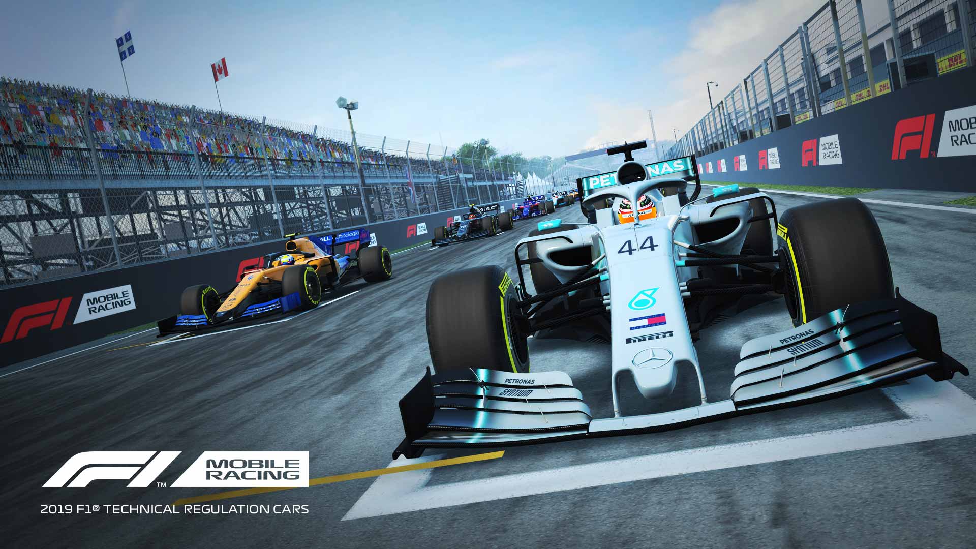 بازی اندروید F1 Mobile Racing 