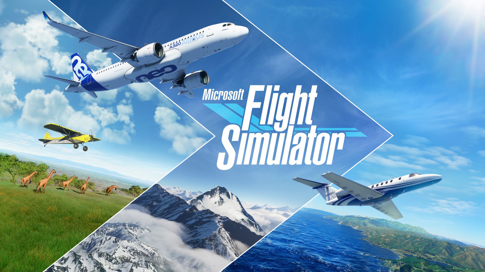 پوستر بازی Microsoft Flight Simulator