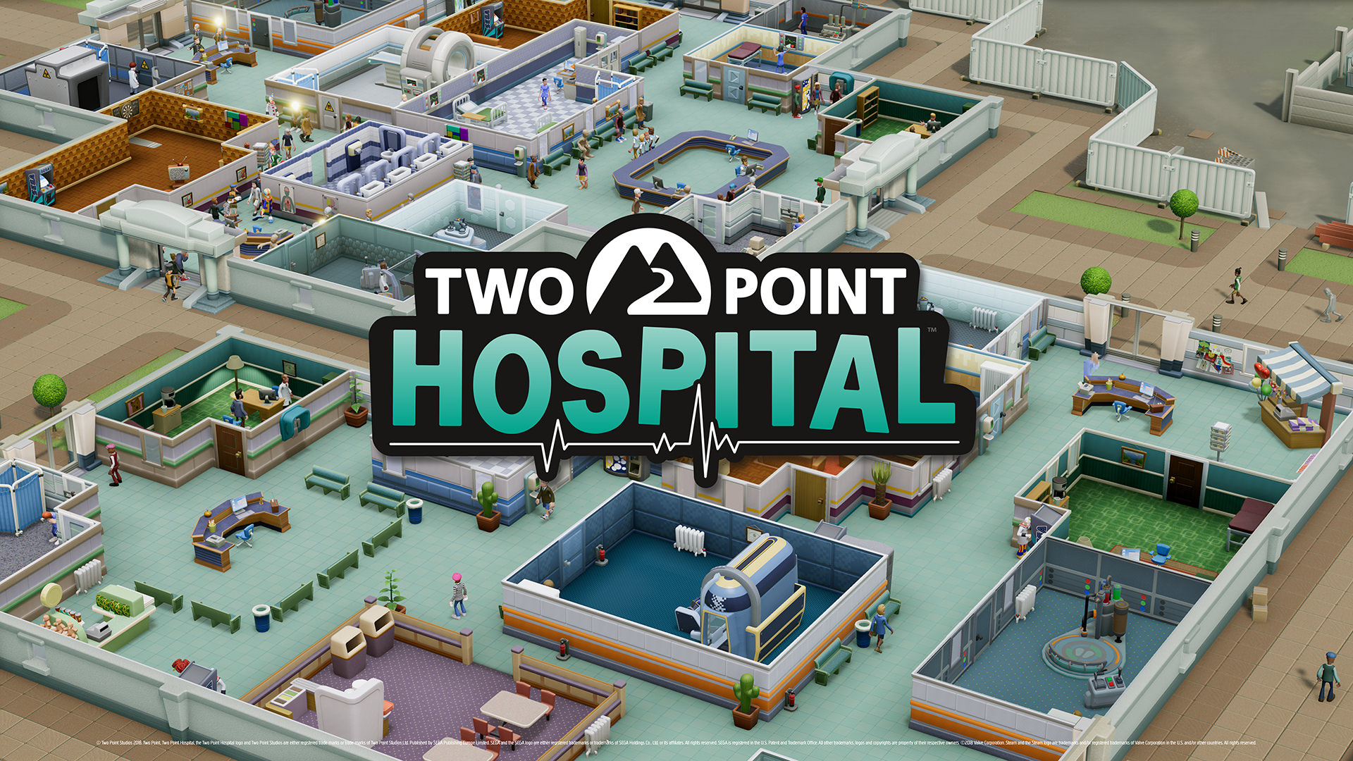 اداره بیمارستان در شبیه‌ساز Two Point Hospital 