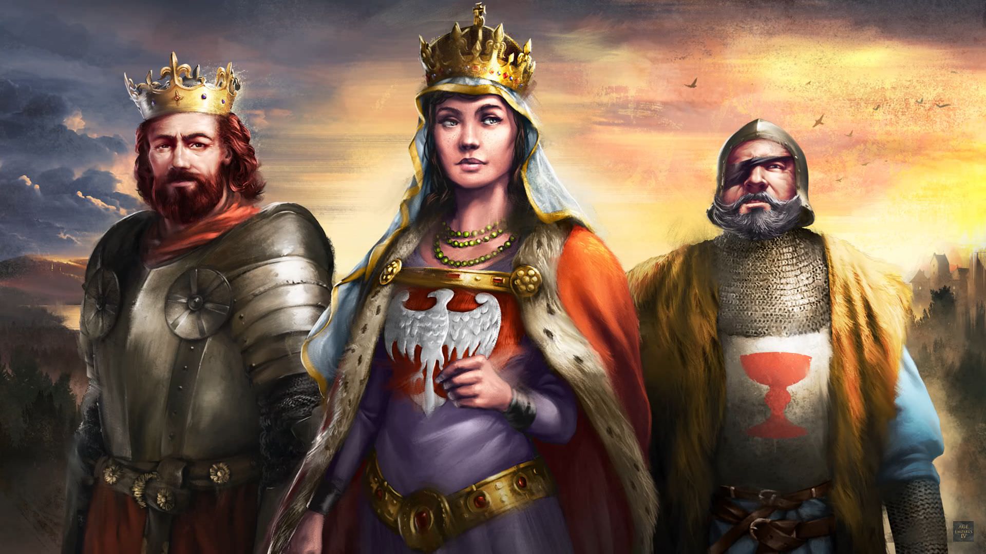 سه رهبر در Age of Empires II