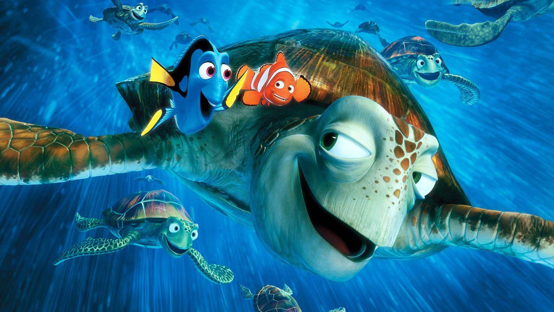شخصیت کراش با صداپیشگی اندرو استنتون کارگردان انیمیشن Finding Nemo