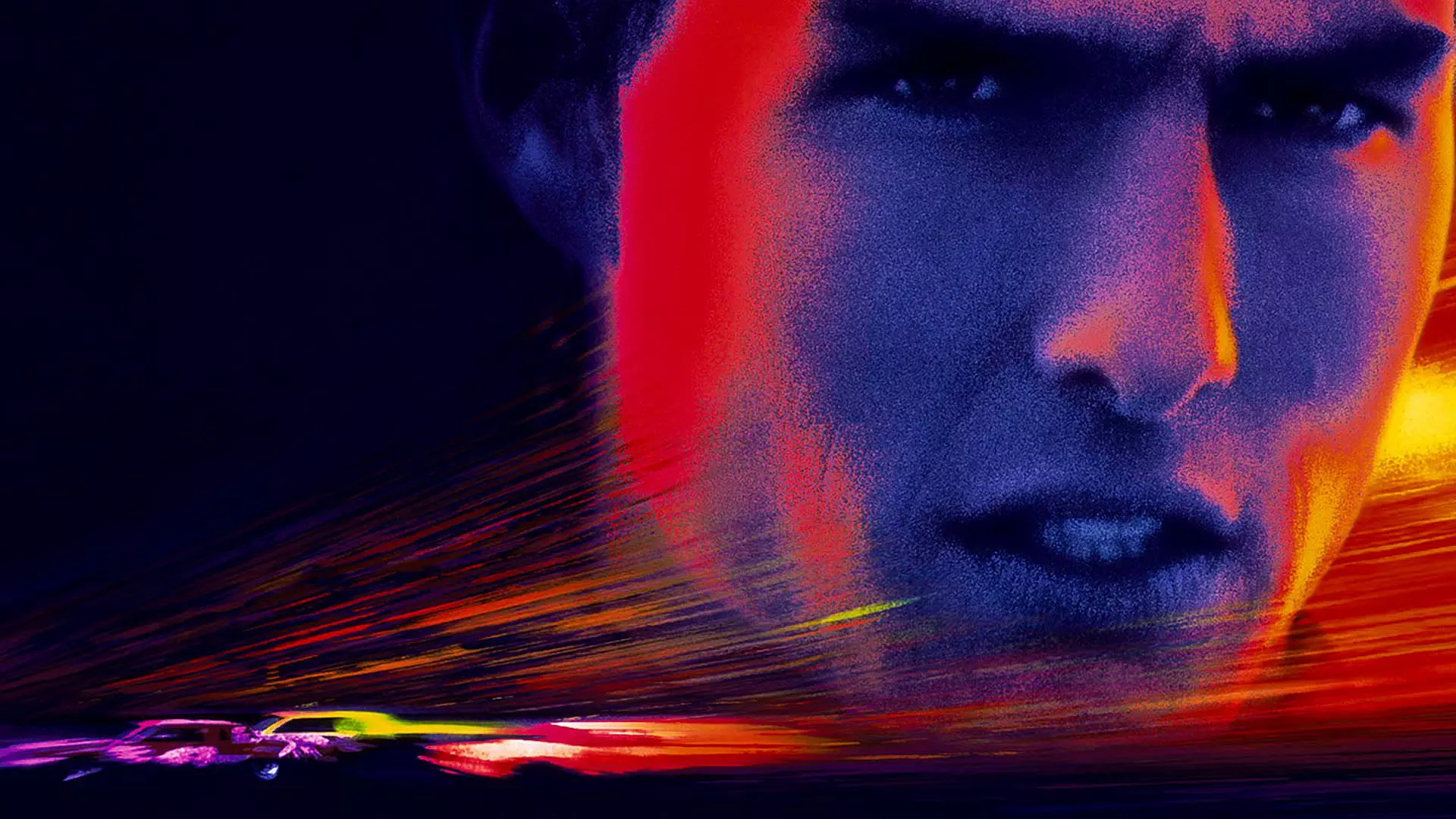 تام کروز در پوستر فیلم Days of Thunder