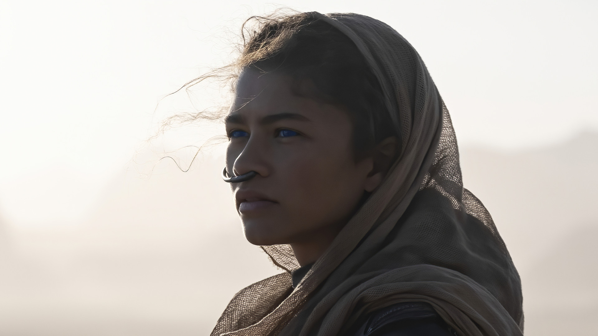 زندیا در نقش چانی در فیلم Dune