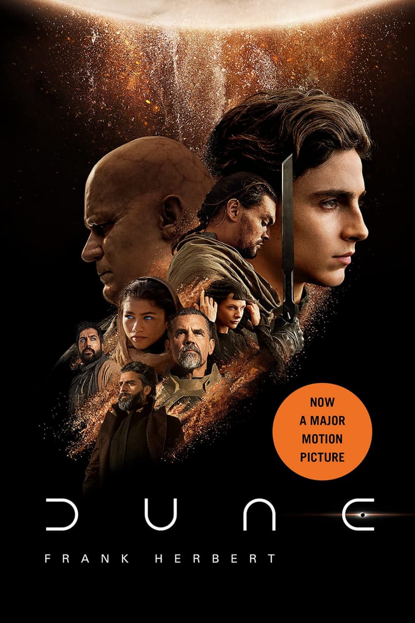 کاور جدید کتاب تل ماسه با الهام از فیلم Dune